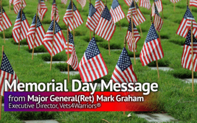 Memorial Day Message from Major General (Ret) Mark Graham, Executive Director, Vets4Warriors®