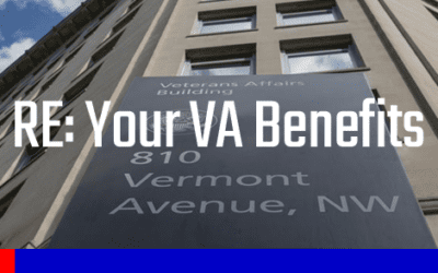 RE: YOUR VETERAN BENEFITS: During times of change and uncertainty. V4W is here for you 