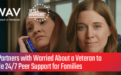 V4W Partners with Worried About a Veteran to Provide 24/7 Peer Support