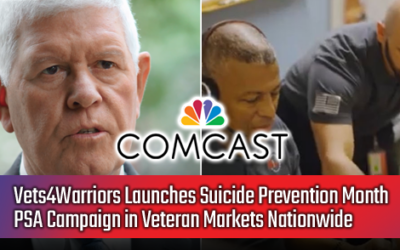 Vets4Warriors Launches Suicide Prevention Month PSA Campaign in Veteran Markets Nationwide